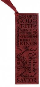 Luxleather   Names Of Jesus Bookmark
