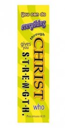 Sunday School Teachers Bookmarks - You can do anything...
