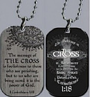 Witness Gear - The Cross Dog Tag