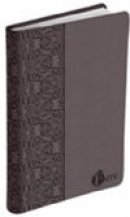 Classic Lux Leather Faith Journal: Charcoal