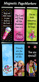Chosen Magnetic Page Markers - Pack of 6