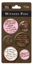 Pure Witness Pins - Set of 6