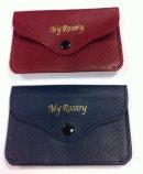 Leather Rosary Purse
