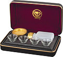Portable Communion Set - Brasstone