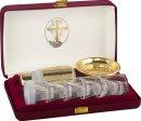 Portable Communion Set - Brasstone
