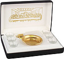 Portable Communion Set: Brasstone
