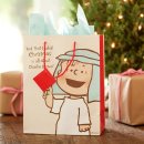 Peanuts Christmas - Unto You Is Born...A Saviour - Large Christmas Gift Bag