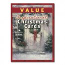 Value Assorted Christmas Cards - Pack of 24
