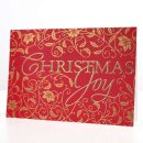 Christmas Joy Card - Pack of 18