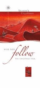 Wise Men Follow Card - Pack of 12