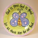 God Is Good Dinner Plate