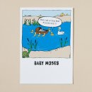 Bible Tails - Humor - Baby Congratulations - 6  Premium Cards