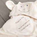 Really Woolly Blessing for Baby Hoodie Towel