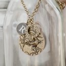 Redeemed - Antiqued Gold Finish Necklace
