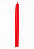 Red Advent Candle Plain (Each)