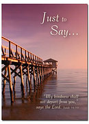 Just To Say Cards - Pack of 4