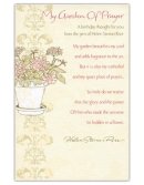 My Garden Of Prayer Birthday Card - Single