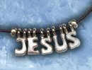JESUS Letters on Cord