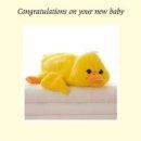 Congratulations On Your New Baby Card - Single