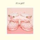It's A Girl! Card - Single