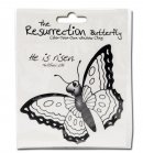 Resurrection Butterfly Window Sticker