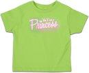 Princess T Shirt: Green, Age 4