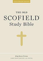 KJV Old Scofield Study Bible: Hardback, Large Print