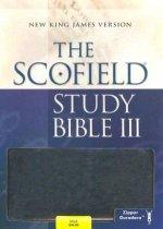 NKJV Scofield Study Bible III: Imitation Leather, Zipped
