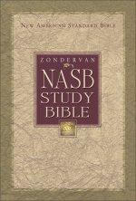 NASB  Study Bible: Navy, Bonded Leather