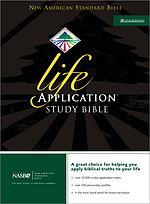 NASB Life Application Study Bible: Burgundy, Bonded Leather, Thumb Indexed