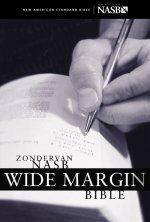NASB Wide Margin Bible: Burgundy, Bonded Leather