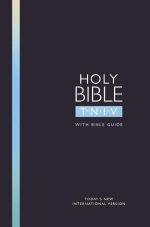 TNIV Popular Bible with Bible Guide: Navy, Hardback (British Text)