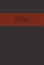 NIV Traveller's Bible: Charcoal & Red, Leathersoft 