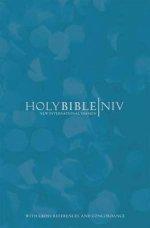 NIV Cross-reference Bible: Blue, Hardback (British Text)