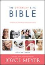 Amplified Everyday Life Bible:  Burgundy, Bonded Leather