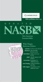 NASB Wide Margin Reference Bible: Dark Green, Hardback