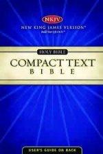 NKJV Compact Bible: Black, Hardback