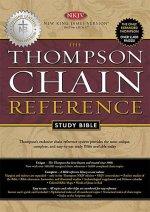 NKJV Thompson Chain Reference Bible: Burgundy, Bonded Leather, Thumb Index