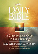 NIV Daily Devotional Bible: Hardback, Chronological