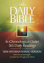 NIV Daily Devotional Bible: Paperback, Chronological