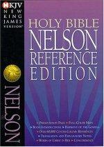NKJV Thumb Index Reference Bible: Burgundy, Bonded Leather