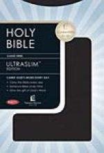 NKJV UltraSlim Bible: Black, Calfskin