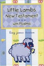 KJV Little Lambs' New Testament with Psalms and Proverbs: White, Leatherflex