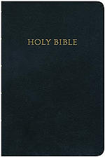 KJV Giant Print Bible: Black, Leatherflex 
