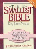 KJV Smallest Bible: Black, Bonded Leather