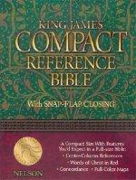 KJV Compact Bible: Burgundy, Bonded Leather