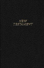 KJV Pocket New Testament: Black, Paperback