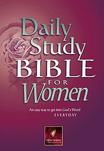 NLT Daily Study Bible For Women: Hardback