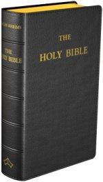 Douay-Rheims Bible : Black, Leather