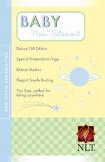 NLT Baby New Testament: Blue, Leatherlike